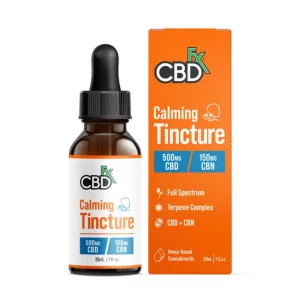 CBDFX CBD + CBN oil calming tincture