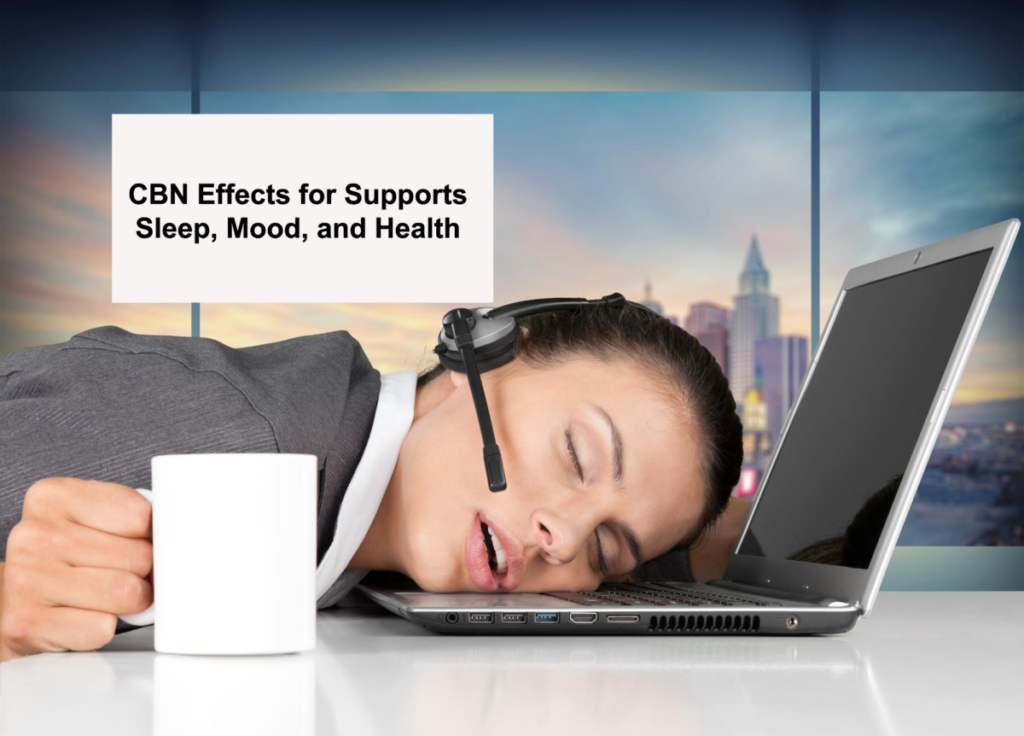 CBN Effects for Supports Sleep, Mood, and Health